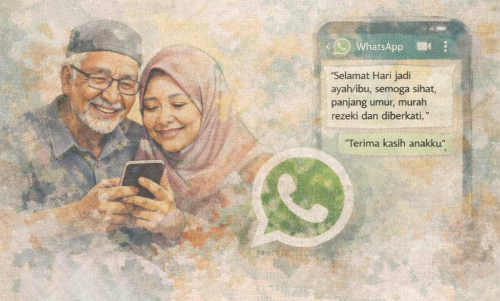 Ucapan Hari Jadi guna WA